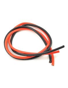 ProTek RC Silicone Hookup Wire (Red & Black) (2' Each) (12AWG)