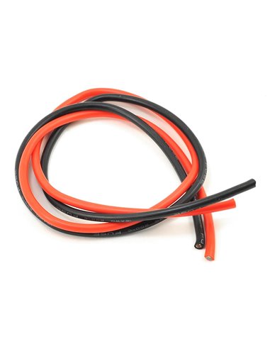 ProTek RC Silicone Hookup Wire (Red & Black) (2' Each) (12AWG)