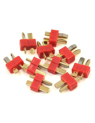ProTek RC T-Style Bulk Package Connectors (10 Male)