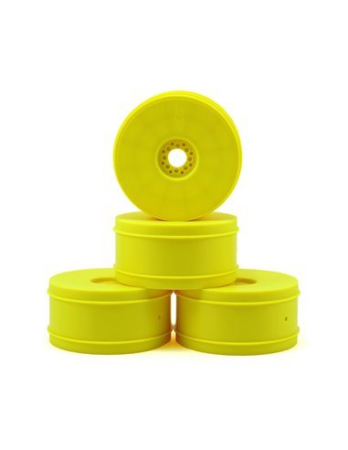 JConcepts 83mm Bullet 1/8th Buggy Wheel (4) (Yellow)