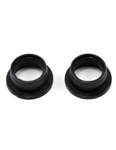 ProTek RC 1/8 Scale .21 & .28 Silicone Exhaust Manifold Gasket Set (Black) (2)