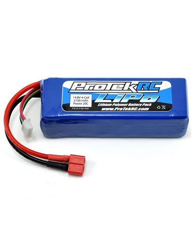 ProTek RC 4S LiPo 20C Battery Pack (14.8V/2100mAh) (Starter Box)