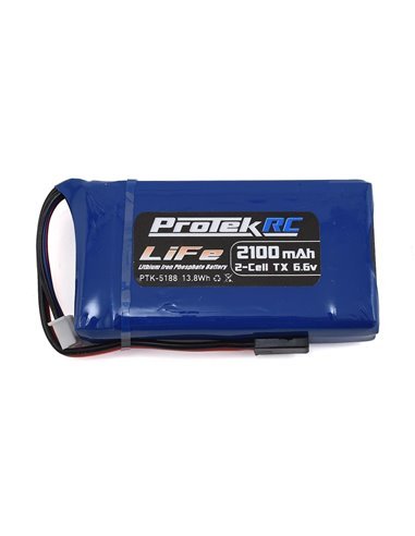 ProTek RC LiFe Futaba Transmitter Battery Pack (6.6V/2100mAh)