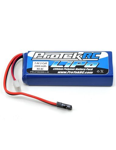 ProTek RC LiPo Receiver Battery Pack (7.4V/2300mAh) (Mugen/AE/8ight-X)