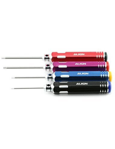 Align Hexagon Screw Driver Set (1.5, 2.0, 2.5, 3.0mm)