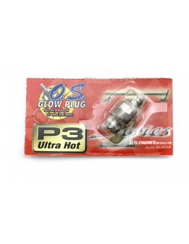 O.S. P3 Turbo Glow Plug "Ultra Hot", OSM71641300