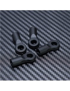 Plastic Steering Link Straight 4pcs for Mayako MX8 (-22)