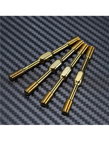 Steel Upper Link Turnbuckle M5 x 60mm 4pcs for Mayako MX8 (-22)