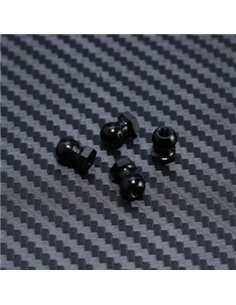 Alunminium Servo Arm Threaded Ball With Nut 4pcs for Mayako MX8 (-22)