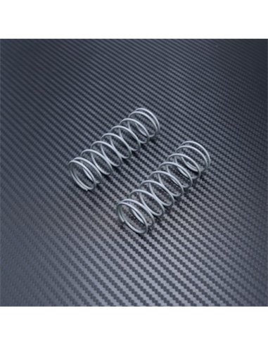 Front Shock Spring Grey 65mm 9.0, 2pcs for Mayako MX8 (-22)