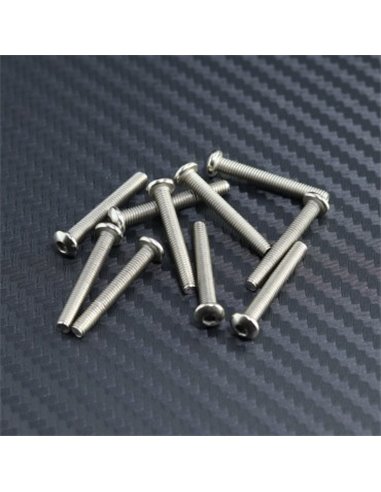 M3 x 22mm REVERSE THREAD Button Head (10pcs)