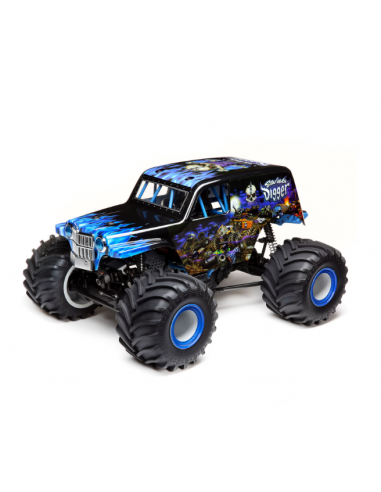 1/8 LMT Son Uva Digger 3S 4X4 RTR Brushless Monster Truck, Blue