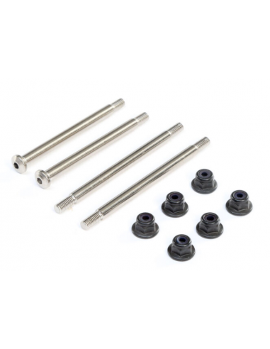 Outer Hinge Pins 3.5mm Electro Nickel (2): 8X, 8XE