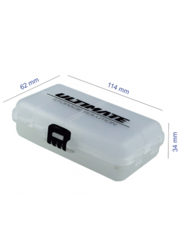 CAJA DOBLE TORNILLERIA ULTIMATE 114x62x34mm