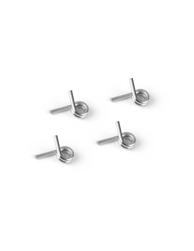 4-SHOE CLUTCH SPRINGS - SILVER - HARD (4)
Code: 358482