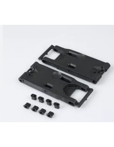 MYB0036-01 ADJUSTABLE LENGTH REAR ARMS WITH INSERTS FOR MAYAKO MX8