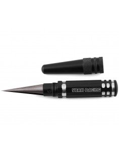 Yeah Racing Aluminum 0-14mm Body Reamer (Black),...