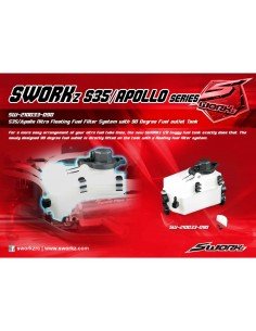 SWORKz Floating Fuel Filter System with 90 Degree Fuel...