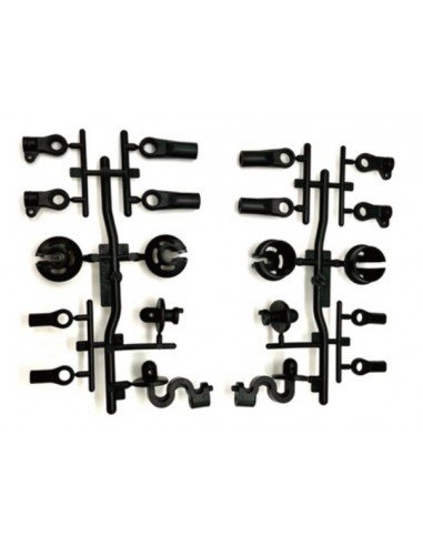 SWORKz Shock End(H)/Body Mount/Ball Ends Set -...
