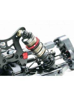 SWORKz BBS System Shock Spring Adjust Nut - RED - 2PC