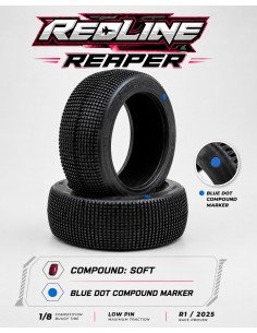 REDLINE REAPER BUGGY TIRE SOFT R1 4uni.