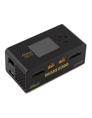 Gens Ace Imars D300 G-Tech Smart Dual AC/DC Charger (6S/16A) (Black)