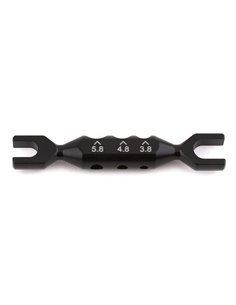 Yeah Racing Aluminum 4-in-1 Multi-Purposes Turnbuckle Wrench (Black)