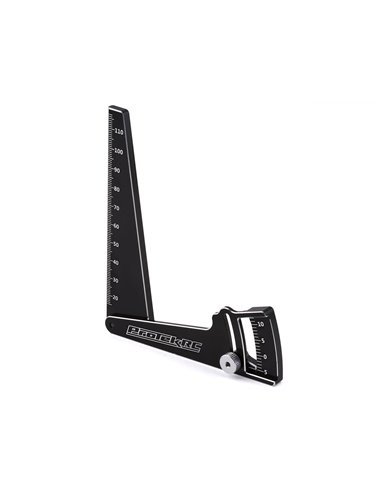 ProTek RC Aluminum Camber Gauge (117mm Tall)